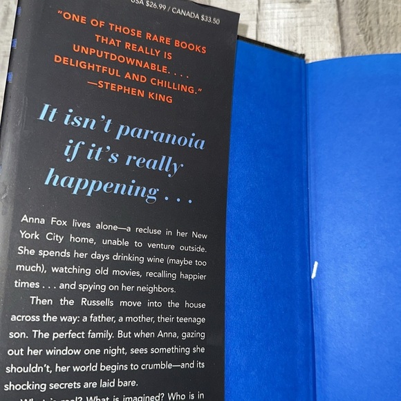 The woman in the window hardback book by AJ Finn - Picture 2 of 8